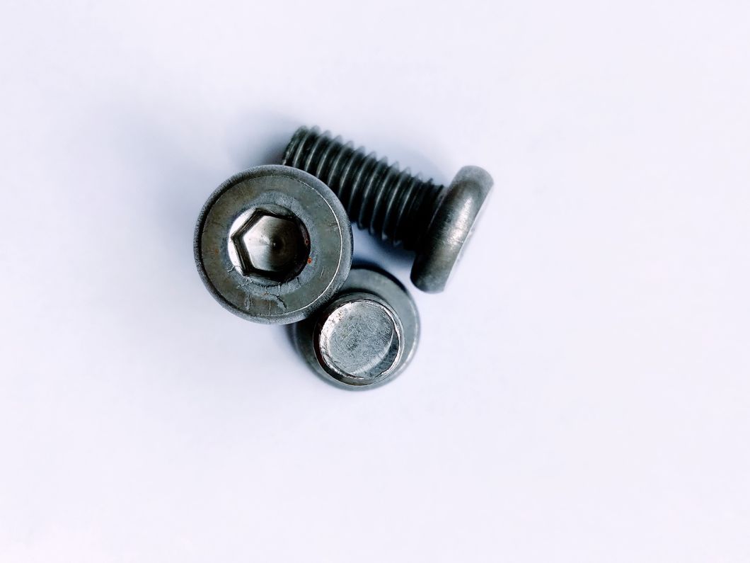 Flat Hexagon Head Machine Thread Screw