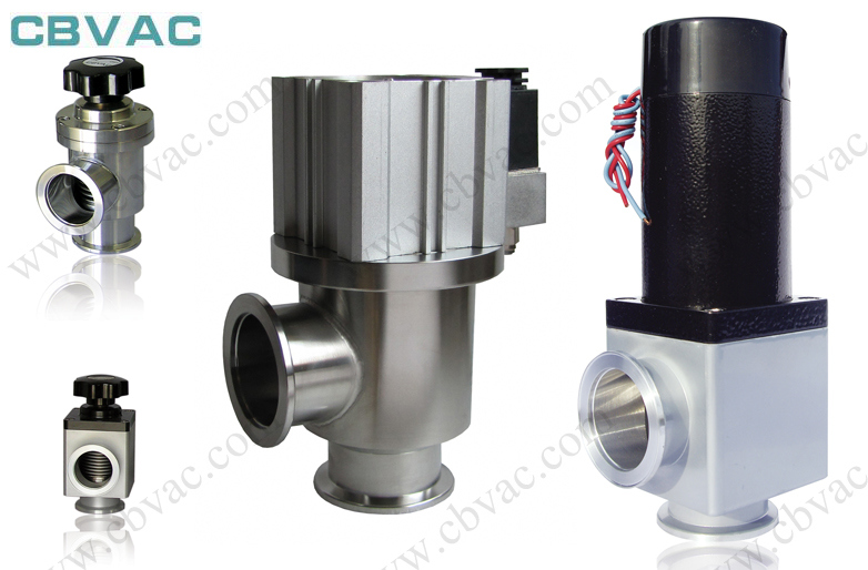 Sanitary Stainless Steel Angle Type High Vacuum Flapper Valve