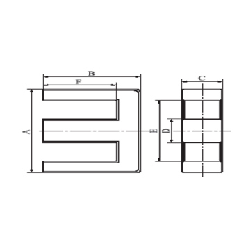 Ee17-5.5-8 Ferrite Core for Transformer