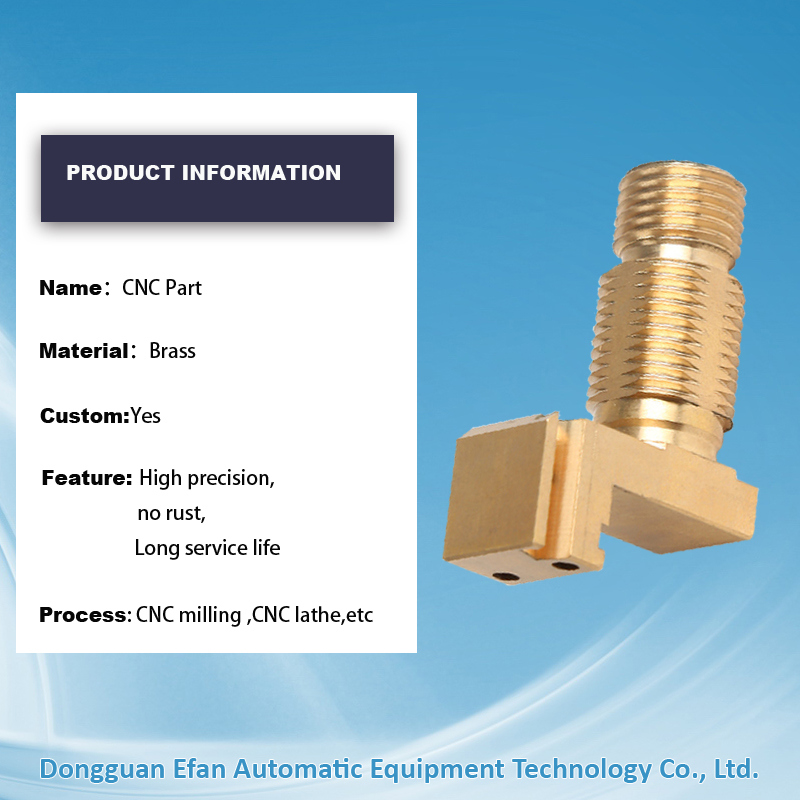 Direct Factory Custom Precision Brass Machining Milling CNC Part