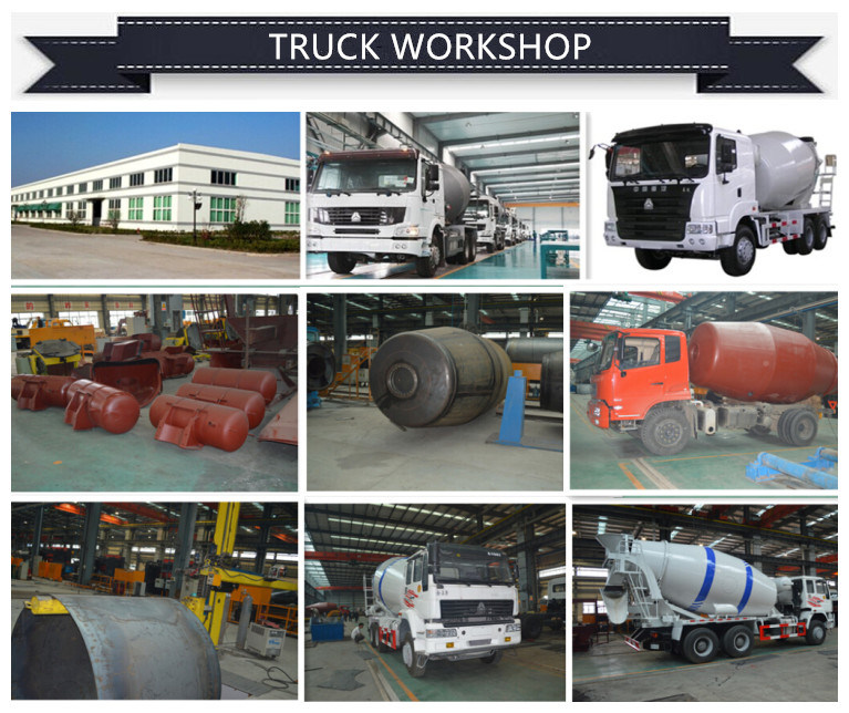 China Hot Sale 16m3 16kl 16, 000L 16 000liters 16m3 Beiben 8X4 Concrete Mixer Truck Price