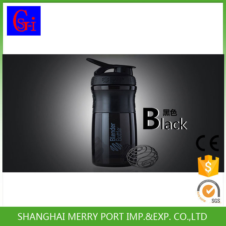 600ml Advanced Design Plastic Protein Shaker Bottle Mug