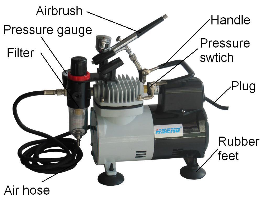 Compressor Pump Slient New Mini Air Brush Pump