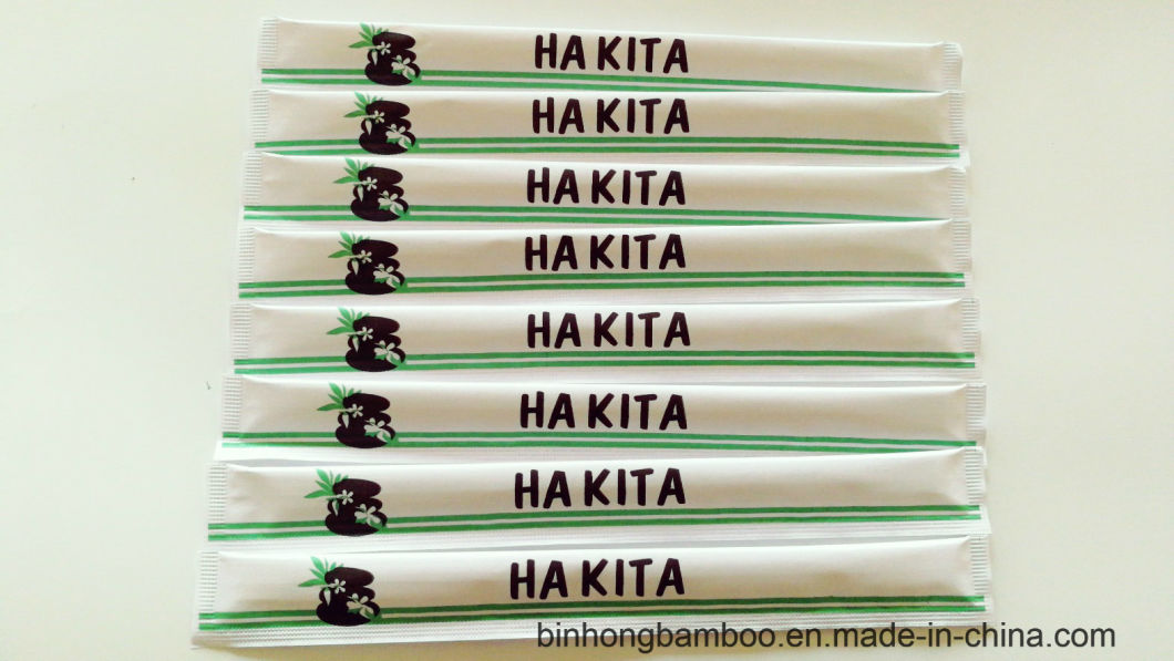 Full Paper Wrapped Customsize Logo for Bamboo Chopsticks