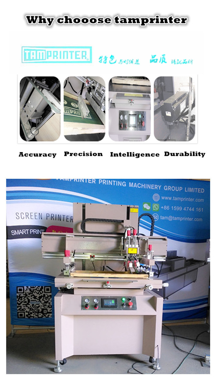 Servo Precision Vertical Screen Printer