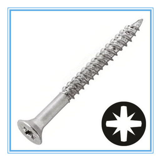 (Stainless Steel/ Carbon Steel) Slotted/ Cross/ Philip Pan/ Flat Head Wood Screw