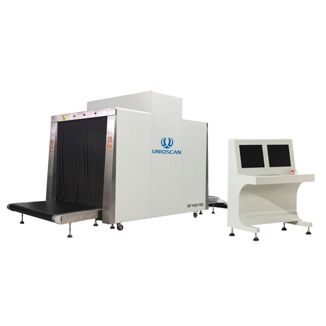 Airport Baggage Scanner 1000 Ã— 1000 mm Tunnel Size for Train Station