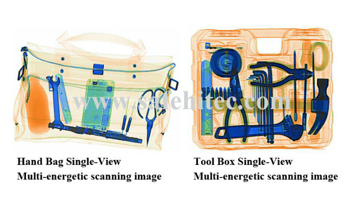 Dual-energy Hotel Security Inspection Baggage Scanner X-ray Detection Machine SA6550(SAFE HI-TEC)