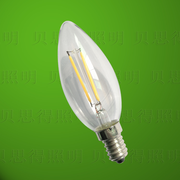 4W LED Filament Candle Bulb Light