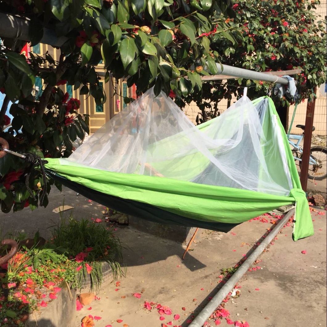 Light Weight Camping Hammock with Bug Net