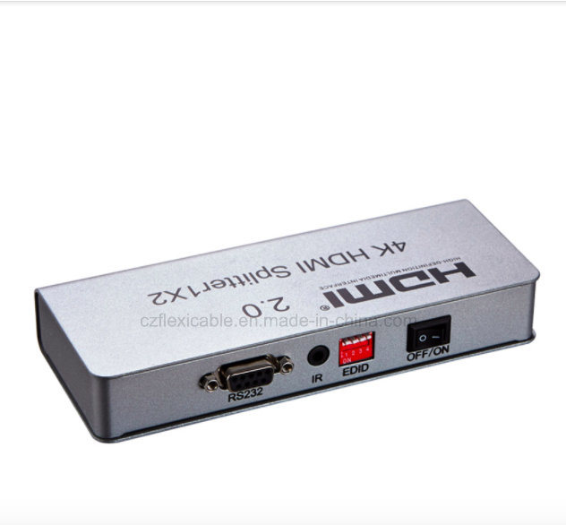 2 Output HDMI 2.0 Splitter Supports Resolutions up to Ultra HD 4k