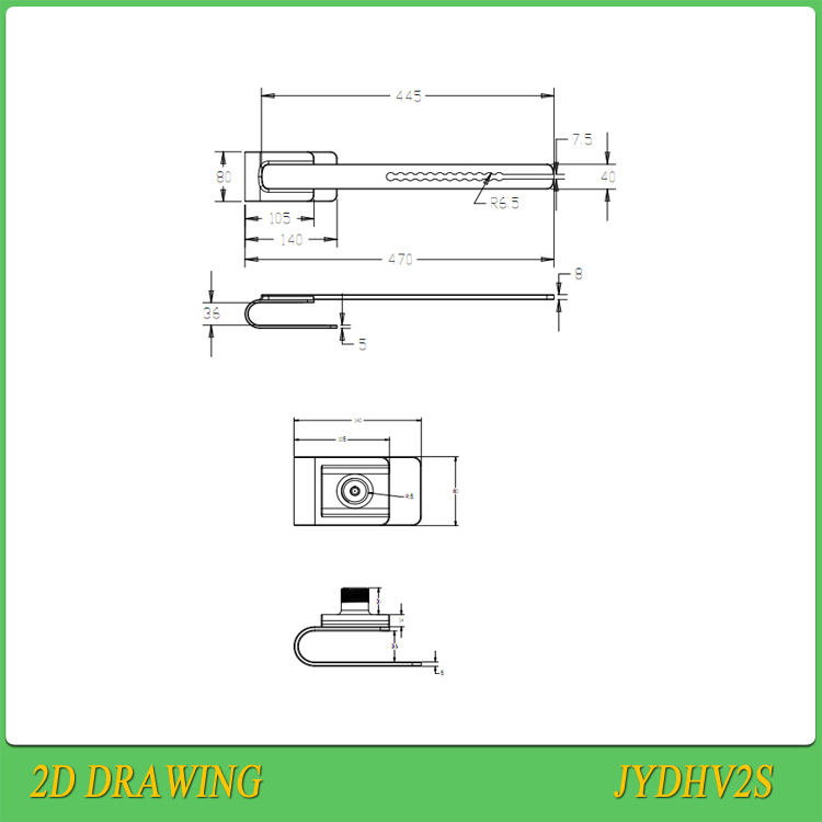 Barrier Seals (DH-V2) , Container Bolt Seals, High Security Barrier Seals