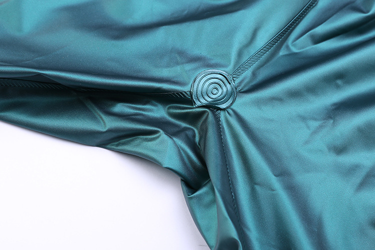 Waterproof Plastic Rain Coat Polyester/PVC/EVA Raincoat