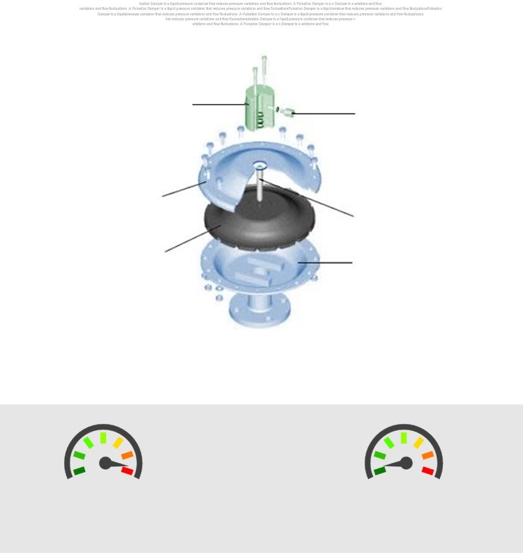 Acid Proof Pump's Damper