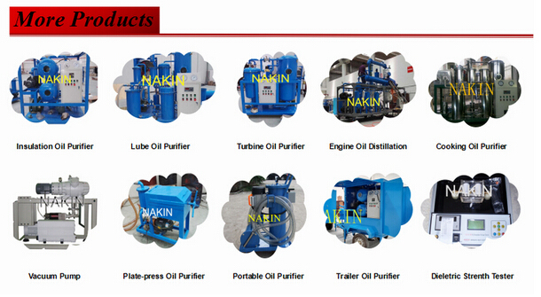 Series Tya Vacuum Lubricating Oil Filtering Machine