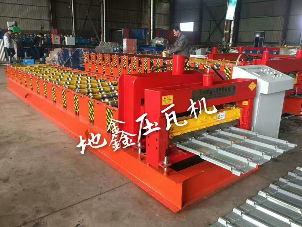 Color Glazed Steel Tile Roll Forming Machine