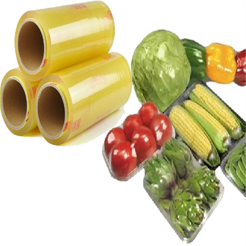 Jumbo Roll PVC Plastic Cling Film Roll Food Wrap Film