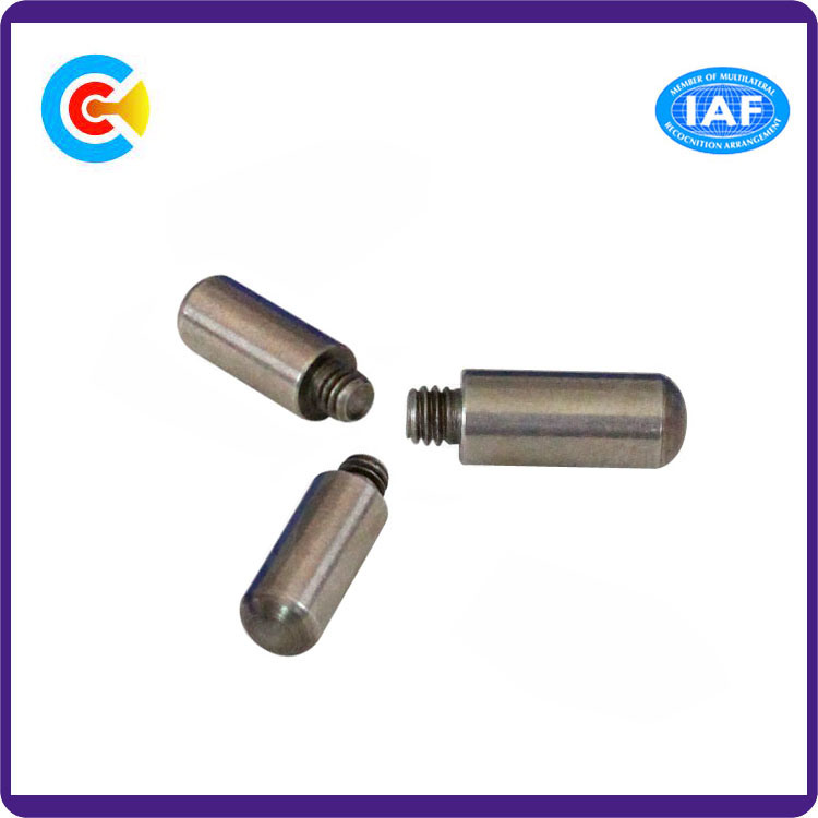 Carbon Steel 4.8/8.8/10.9 Cylindrical Head Fasteners Pin Shaft Customized Screws