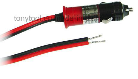 Replacement Cigarette Lighter Plug with Leads