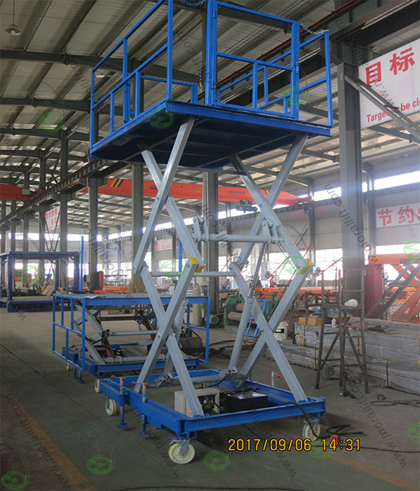 Hydraulic Cargo Handling Scissor Platform Lift