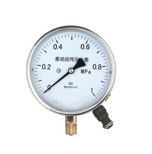 China Factory Price Differential Teletransmission Pressure Gauge