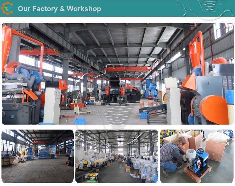 Line Type Scrap Copper Wire Shredder and Granulator Machine