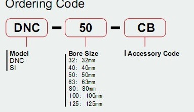 CB-160 Iron ISO 15552 Standard Pneumatic Cylinder Accessories