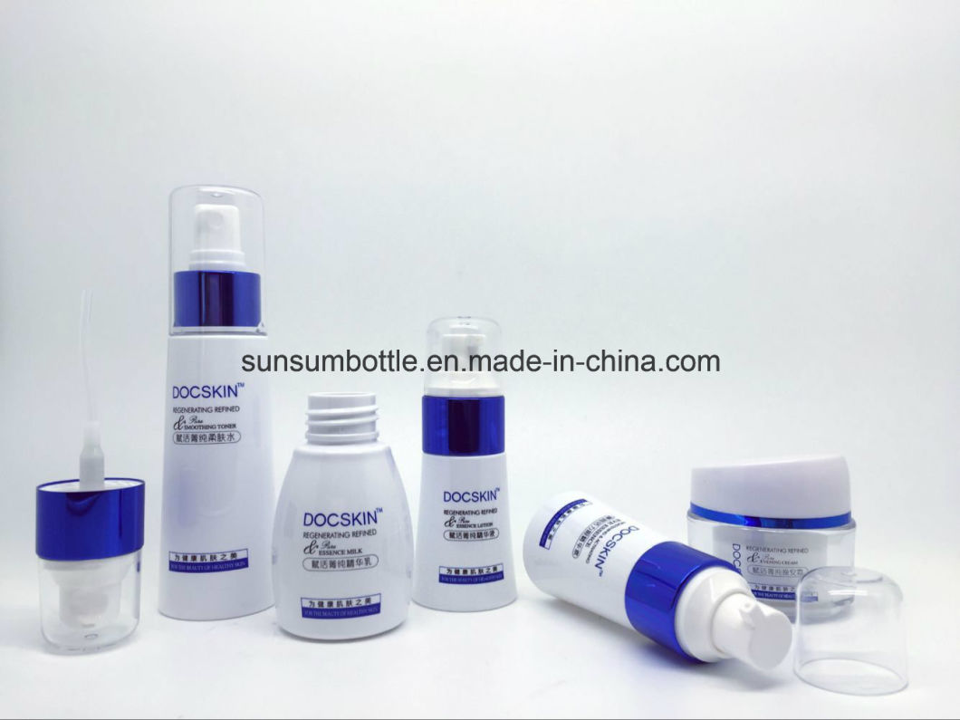 Luxury Cosmetic Skin Care Use Plastic Bottle for Lotion