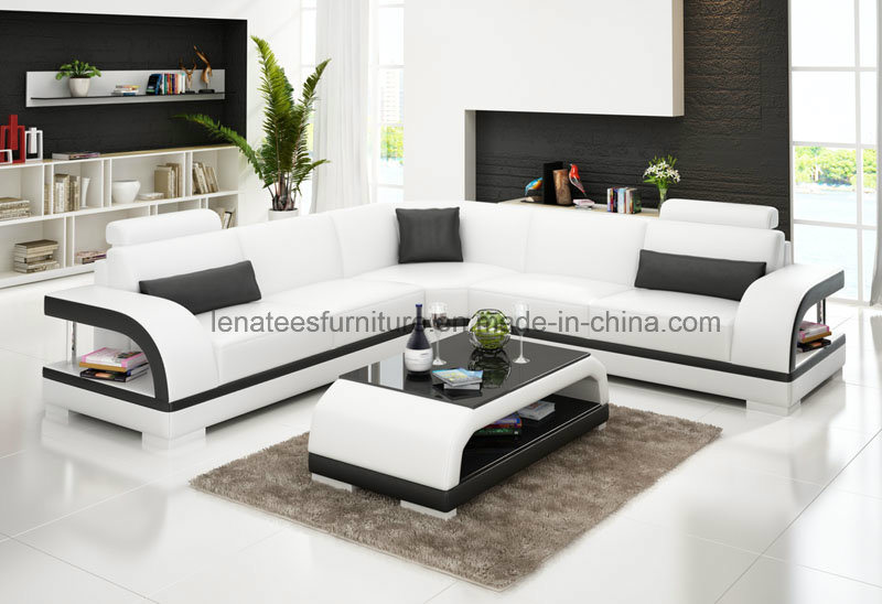 G8011b Europe Model Leather Home Sofa