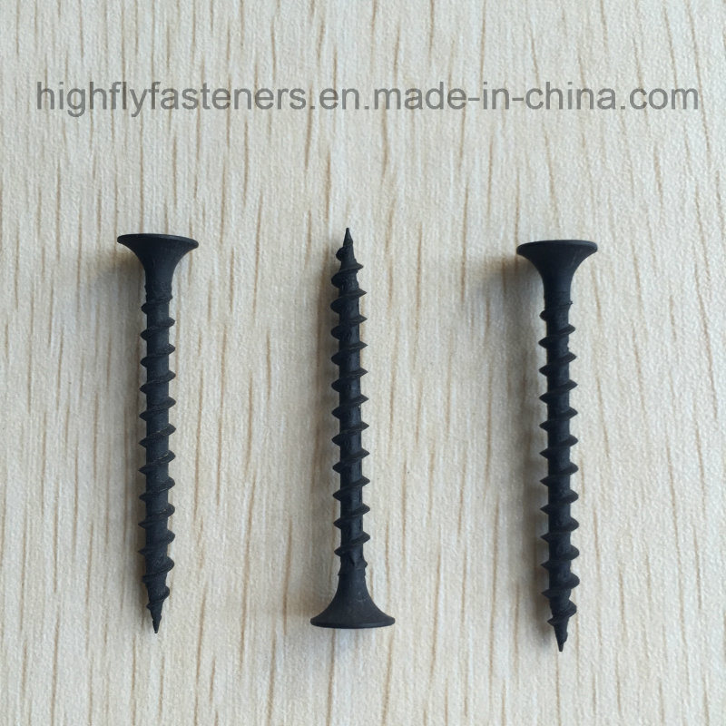 Good Quality Gypsum Board Black Phosphated Philips Drywall Screws