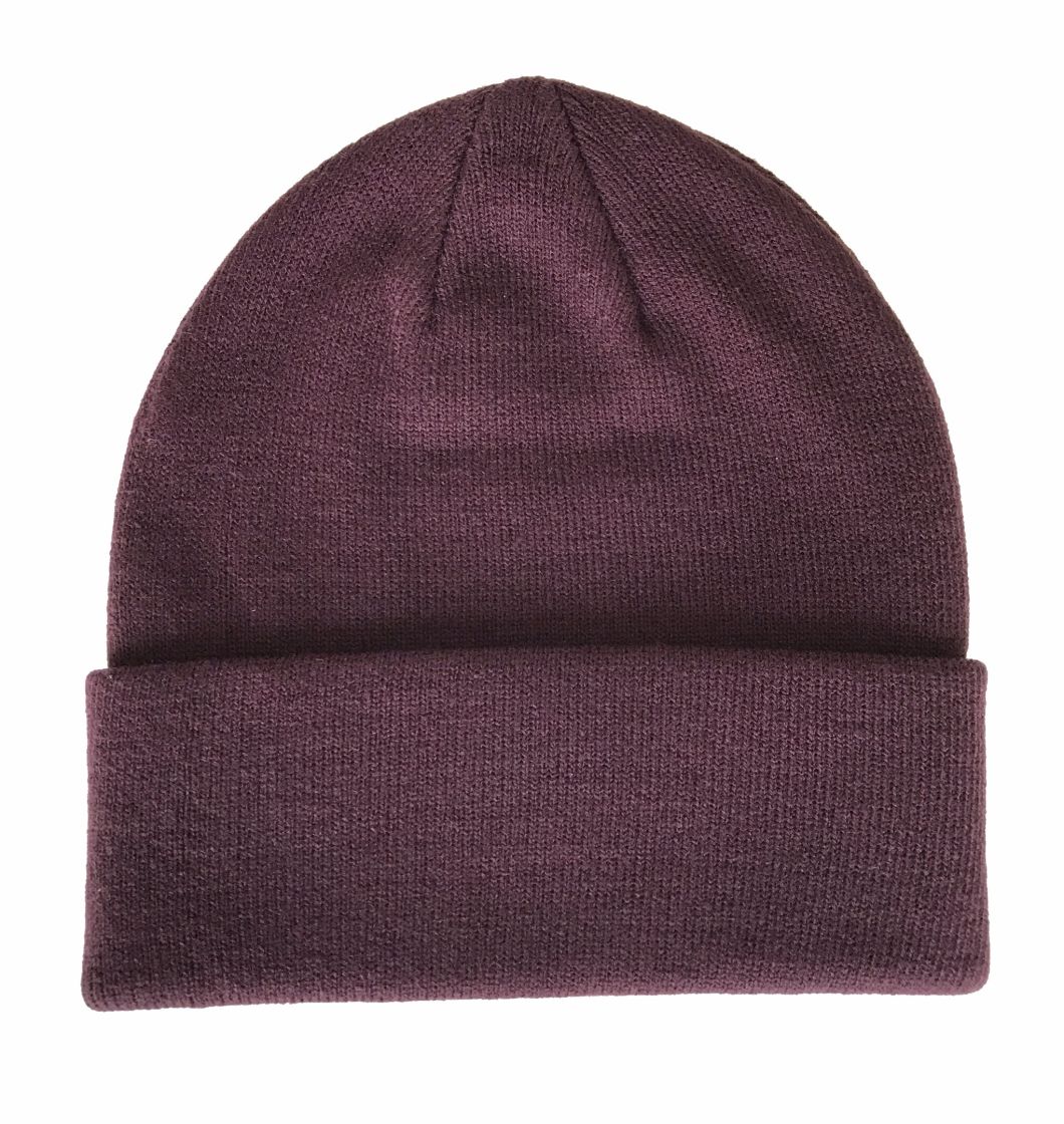 Design Label Custom Men Women Wool Winter Knit Beanie Hat