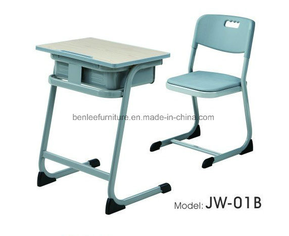 Fashion School Furniture for Classroom Student Desk with PP Chair (JW-01B)