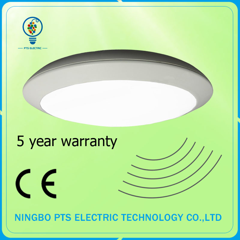 Emergency 20W 30W 40W Radar Microwave Motion Sensor IP65 Round LED Ceiling Light