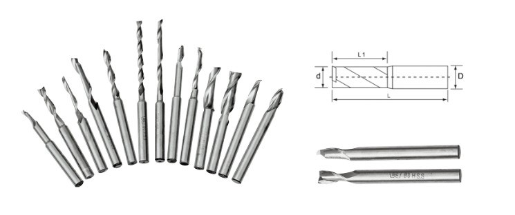 Tungsten Steel Milling Cutter Milling Cutters Used in CNC Machinery
