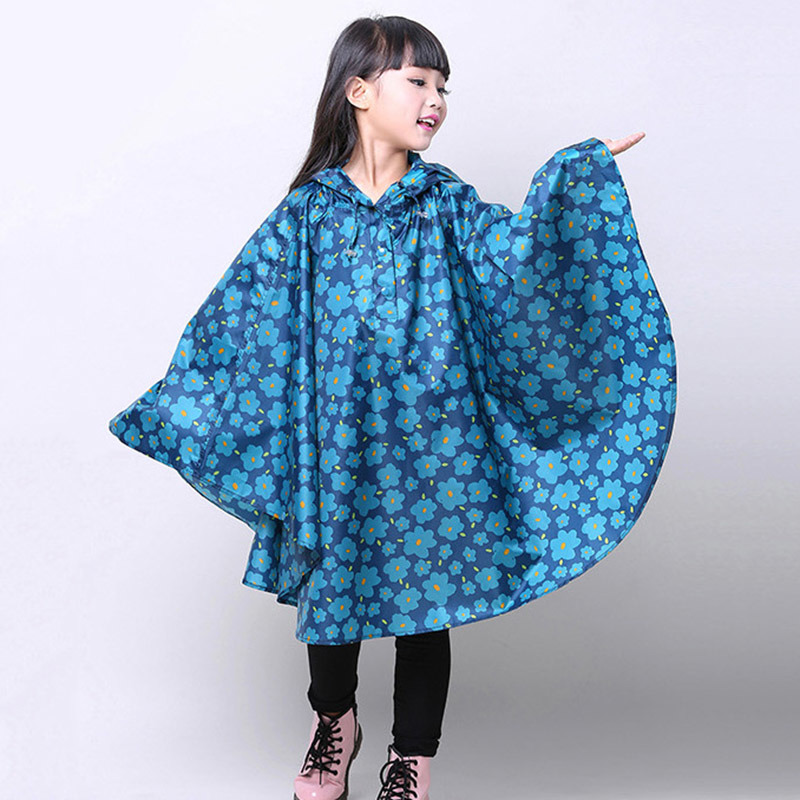 Raincoat for Children Rain Coat Kids Cloak Type Rainwear Rain Coat Printed Poncho Kids Rainproof Student Rainsuit Infantil