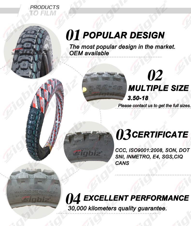 Morocco High Technology Cheap Motorcycle Tire (3.00-17)