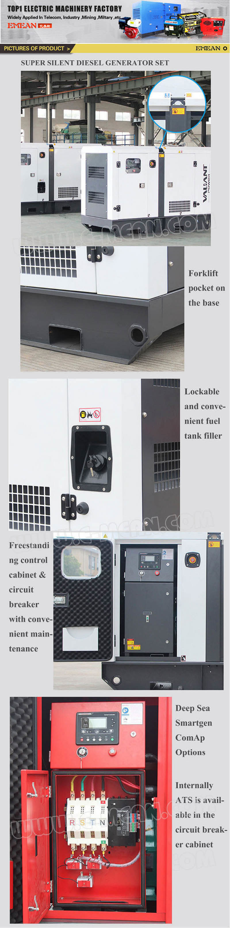 220kw Weifang Open Industrial Power Generator Electric Diesel Generator