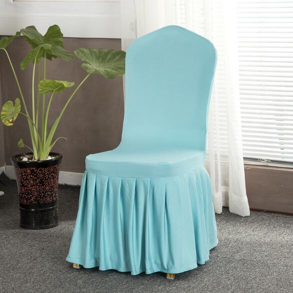 Wholesales Spandex Stretch Washable Chair Cover Seat Slipcover for Hotel