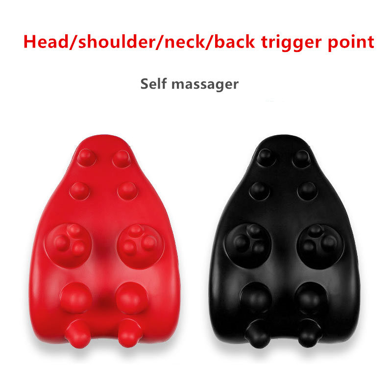 Neck Traction Trigger Point Massage Pillow Myofascial Release Physical Therapy