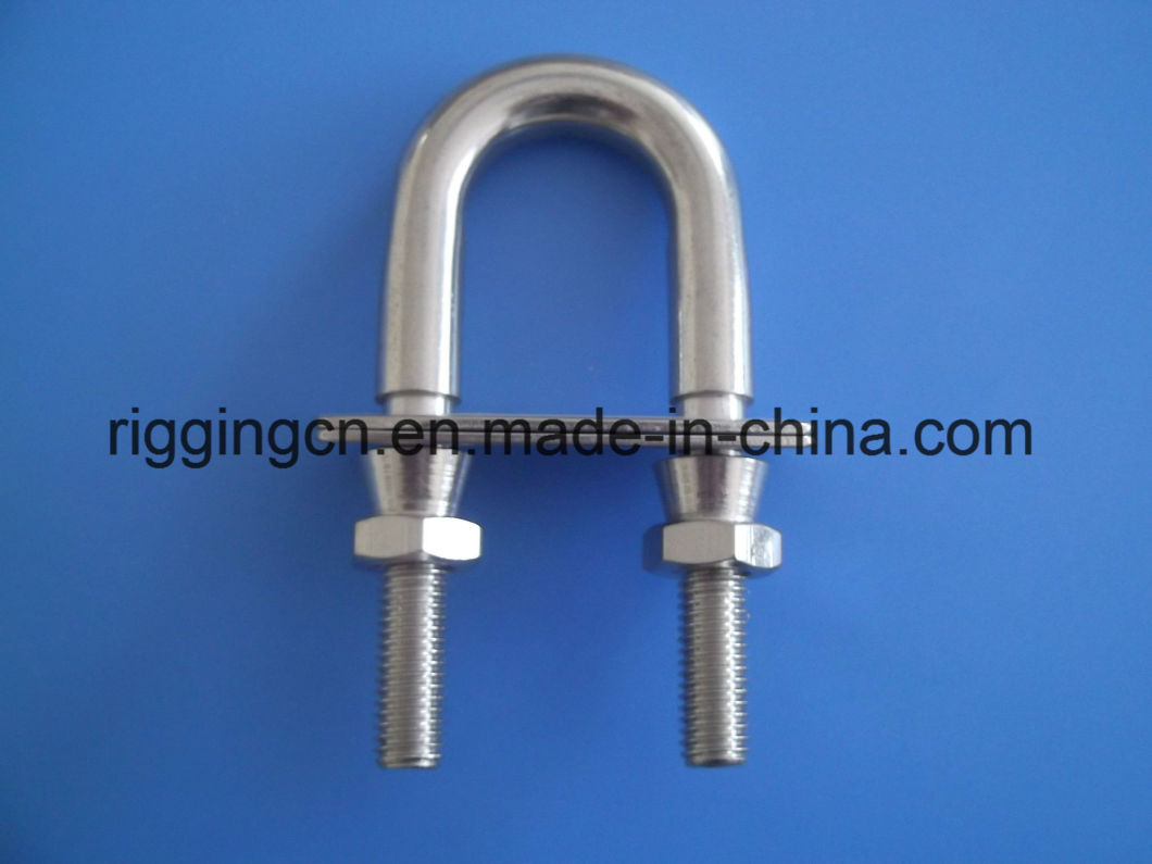 Boat U Bolts in 316 Stainless Steel. for Attaching Rigging Bottle Screws and Many Other Uses