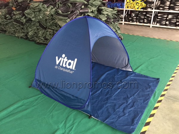 Vital Beverage Drink Promotion Events Gifts UV Coating Auto Open Camping Tent