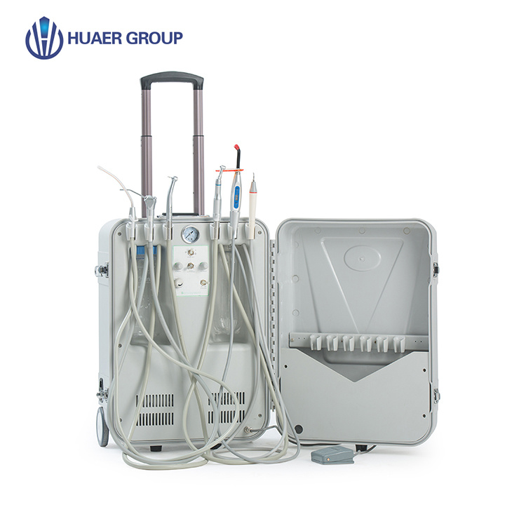 CE Approved Portable Dental Unit with High Suction