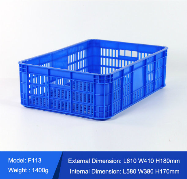Plastic Crate Vented for Vegetable and Fruit