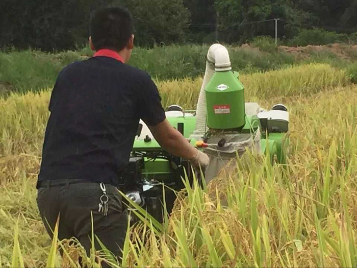 9HP Mini Rice Combine Harvester