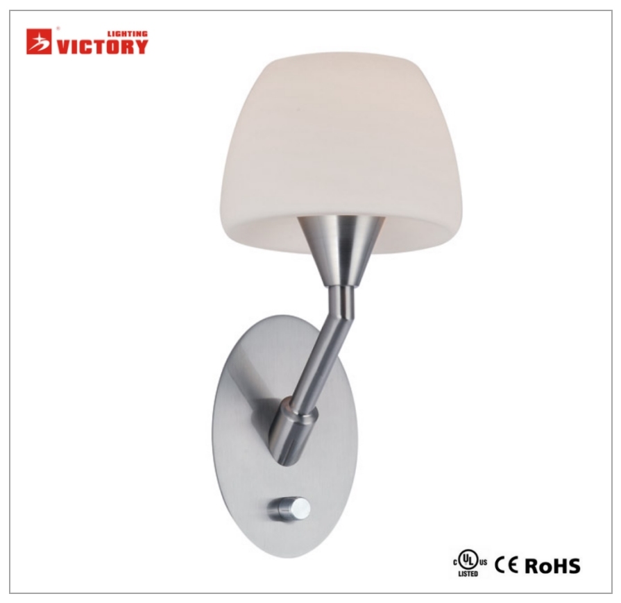 Modern Down Glass Hotel Use Wall Light with Ce Approval