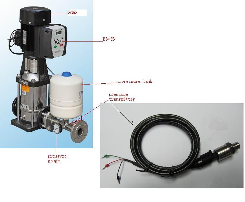 Variable Frequency Constant Pressure Water Supply Multi Booster Pump System