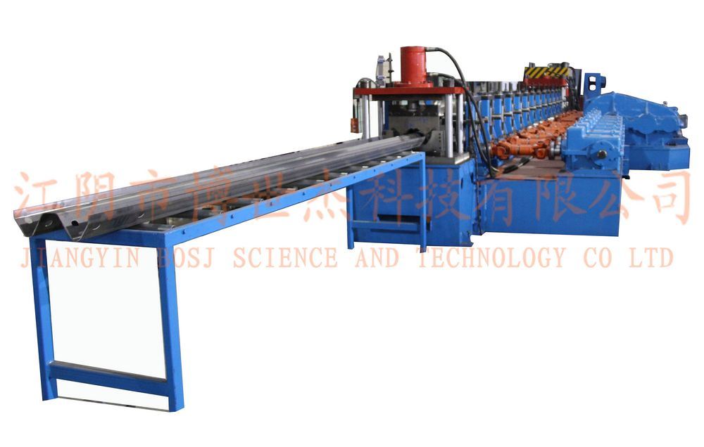 Auto Thire Waves Guardrail Roll Forming Machine - Bosj