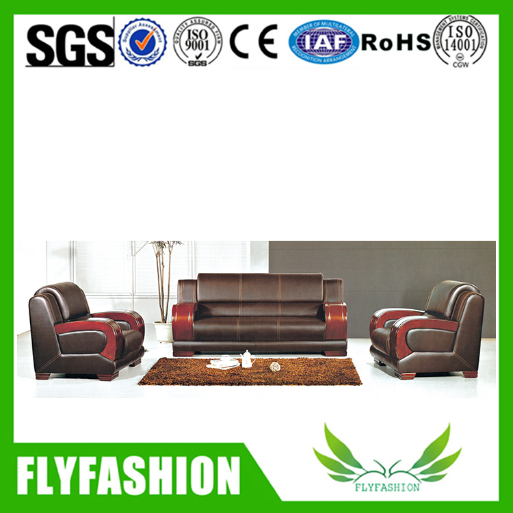 New Style Design Office Furniture Modern Leather Sofa (OF-01)