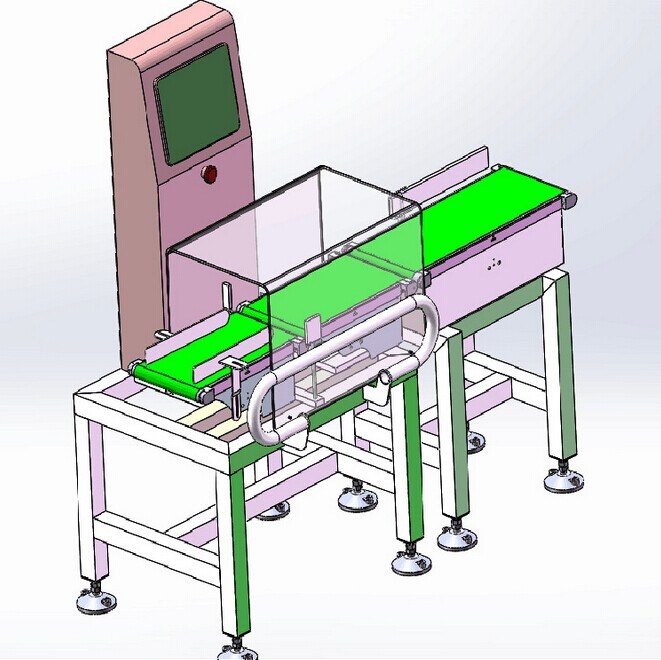 Food Production Online Weight Check Machine