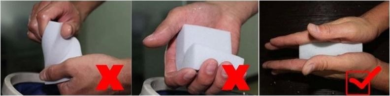 Magic Eraser White Nano Sponge Melamine Sponge 10*7*3cm